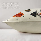 Aztec Feathers Pillow Case Made in America