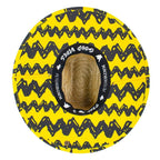 Peter Grimm Peanuts Charlie - Rye Straw Lifeguard Hat