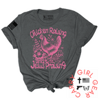 CHICKENS & JESUS TEE