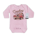 Cowboy Cadillac - Infant Kids One Piece Western Romper