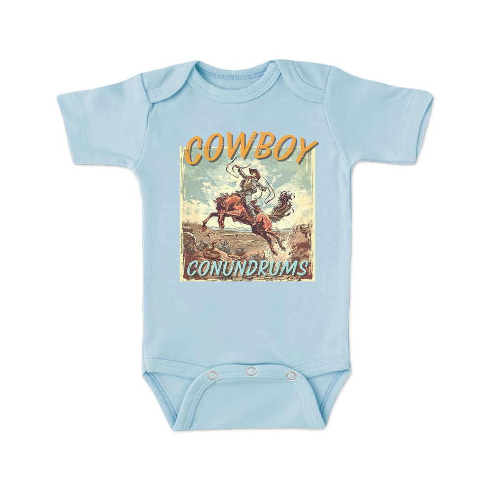 Cowboy Conundrums - Infant Western One Piece Romper