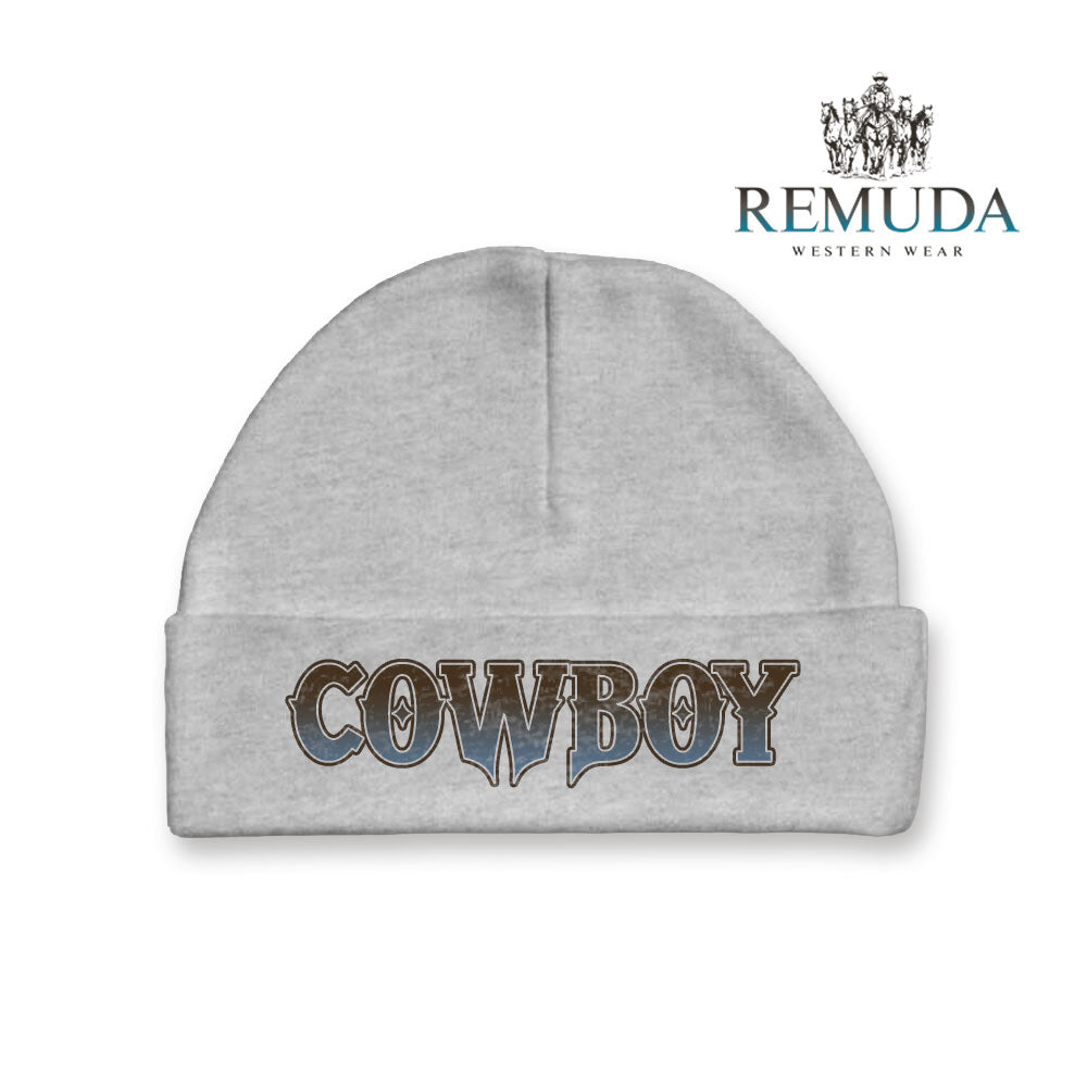 Cowboy - Infant Baby Western Beanie Hat
