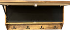 Moose Hunting Hidden Gun Storage Coat Rack Concealment Shelf with Hooks for Coats, Bags, & Hats