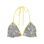 Faded Camo Triangle Bikini Top