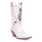 Dingo Queen A Hearts - Women's Leather Cowgirl Boots