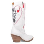 Dingo Queen A Hearts - Women's Leather Cowgirl Boots