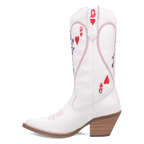 Dingo Queen A Hearts - Women's Leather Cowgirl Boots