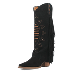 Dingo Spirit Trail  - Women's Suede Leather Cowgirl Boots