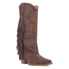 Dingo Spirit Trail  - Women's Suede Leather Cowgirl Boots