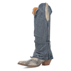 Dingo Shabby - Women's Denim Cowgirl Boots