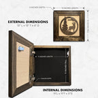 Buck In Nature Gun Safe Shelf - Gun Concealment Furniture - Hidden Gun Safe for Discrete Firearm Storage