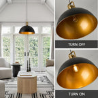12 Inch Farmhouse Dome Pendant Lights