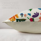 Colores de Mexico Floral Pillow Case Custom Pillow Case Made in America