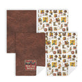 Vintage Cowgirls Set of 4 Kitchen Dish Towels Made in America