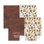 Vintage Cowgirls Set of 4 Kitchen Dish Towels Made in America