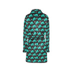 Turquoise Cowgirl Hat Women's Western Bath Robe