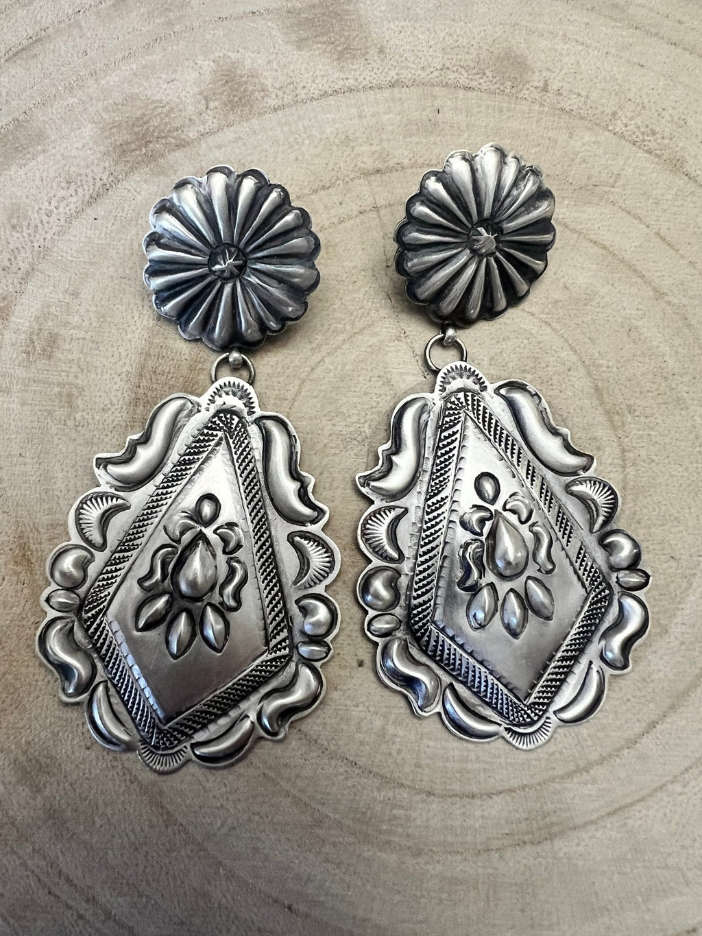 Eugene Charley Sterling Silver Earrings