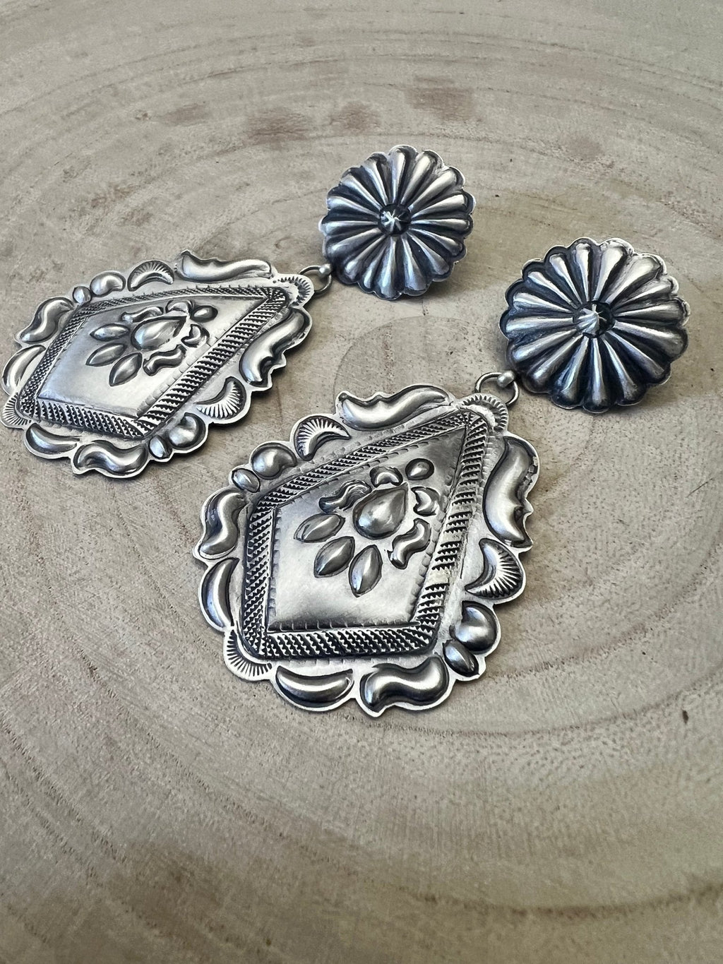 Eugene Charley Sterling Silver Earrings