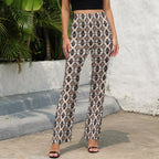 Baha Ranch Southwestern Aztec Flare Pants
