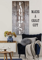 Farmhouse - Vertical - Canvas