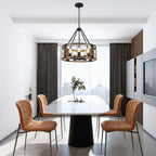 Farmhouse Round Chandelier