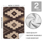 Earth Aztec Set of 2 Dish Towels Kitchen Towel Made in America