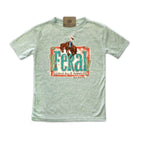 Feral, I Come By It Honestly - Girls Toddler Western Tee