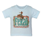 Feral, I Come By It Honestly - Infant Western Tee
