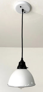 Modern Farmhouse White Pendant Light