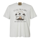 It's All Fun & Games Until Someone Loses A Weiner - Adult Unisex Camping Tee T-Shirt