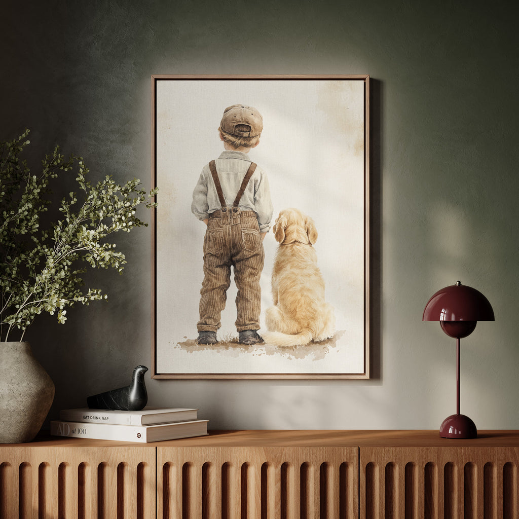 Timeless Companions in Sepia