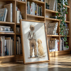 Timeless Companions in Sepia