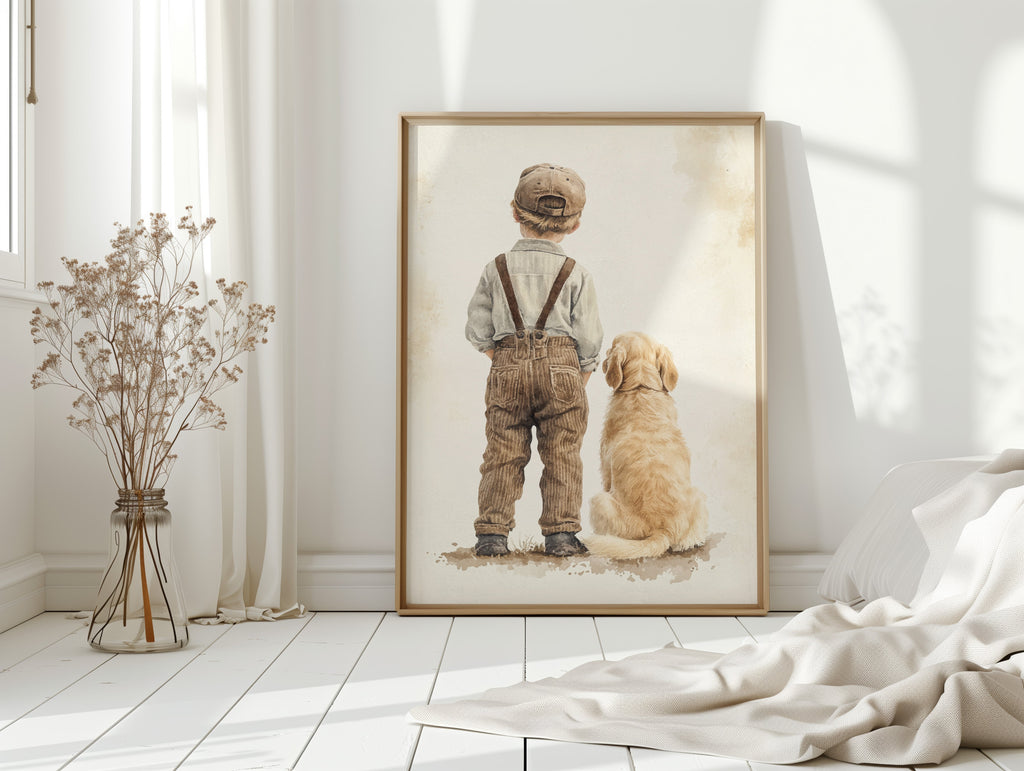 Timeless Companions in Sepia