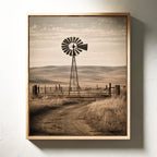 Windmill's Silent Vigil