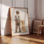 Timeless Companions in Sepia