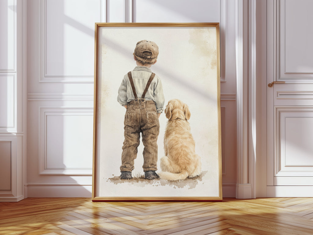 Timeless Companions in Sepia