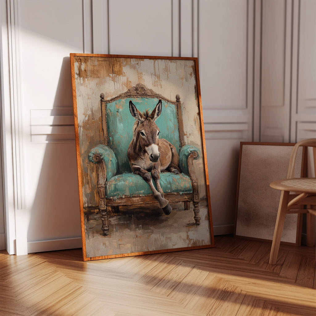 Turquoise Donkey Reverie