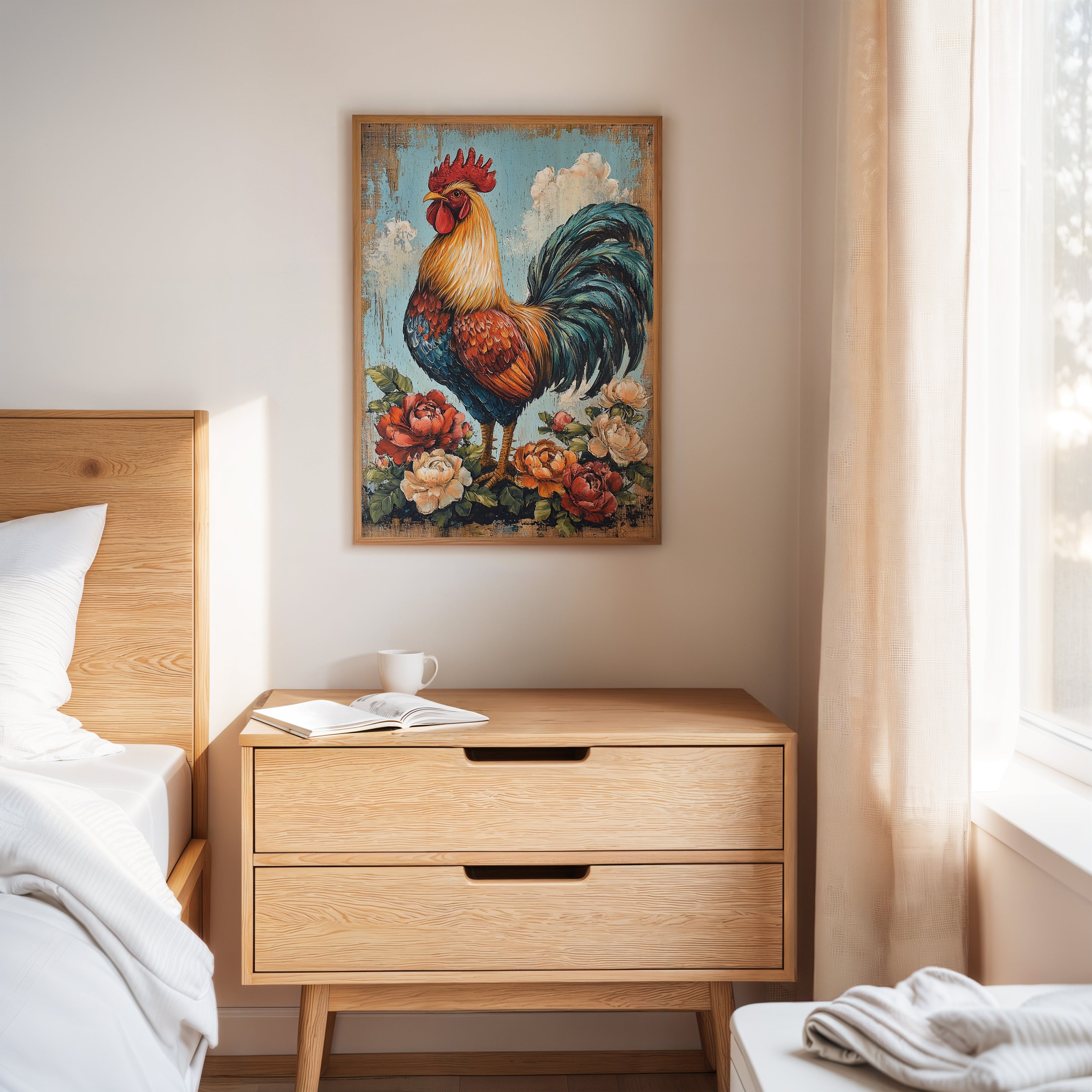 Rustic Rooster Reverie