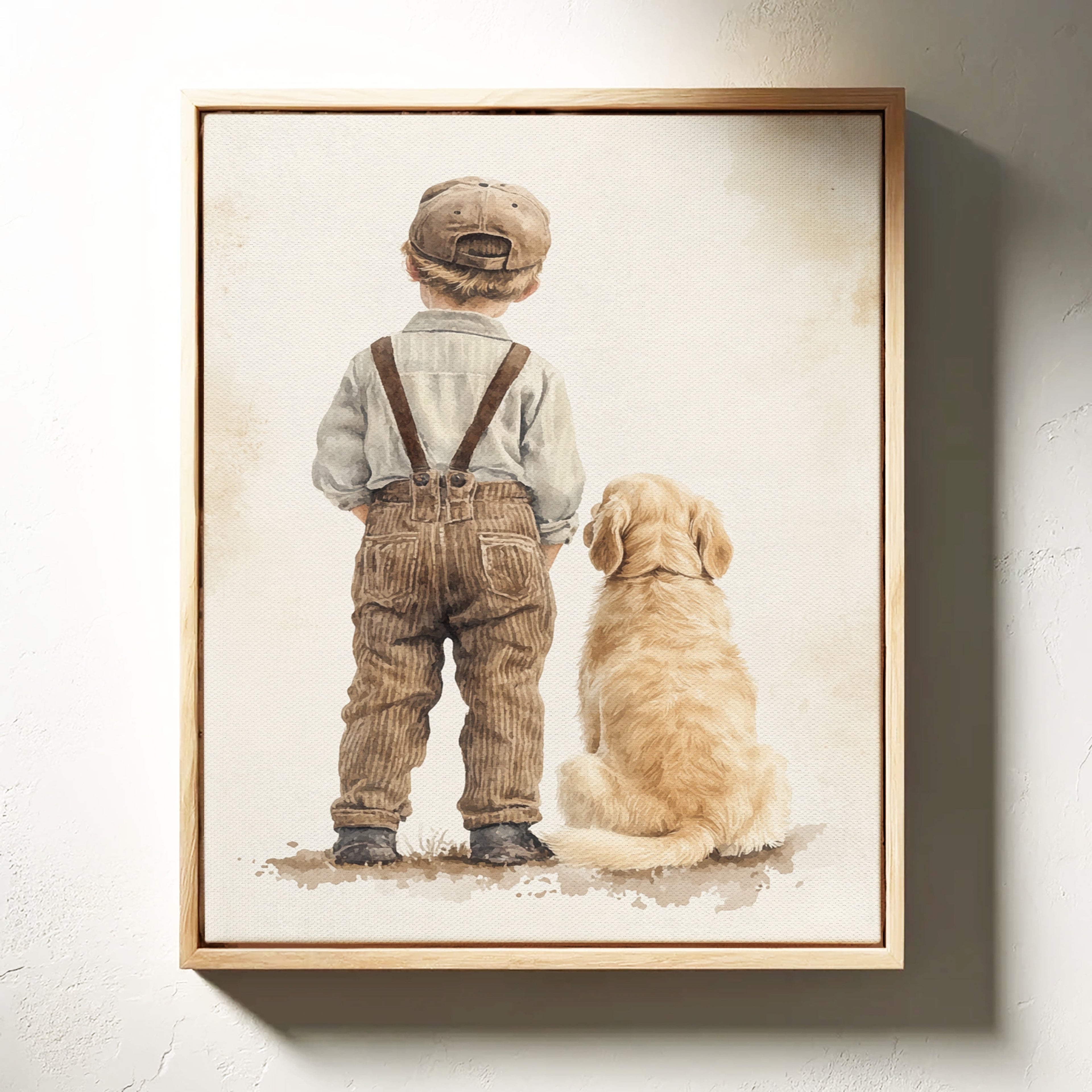 Timeless Companions in Sepia