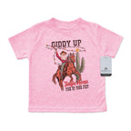 Giddy Up Jingle Horse - Infant Kids Christmas Tee T-Shirt