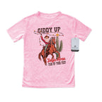 Giddy Up Jingle Horse - Western Toddler Christmas Tee T-Shirt