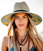 Peter Grimm Go Bananas - Rye Straw Lifeguard Hat