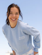 Growing With God Cropped Crewneck
