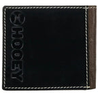 HOOey Aztec Inlay with Logo Rivet (Brown/Black) - Men's Bifold Wallet
