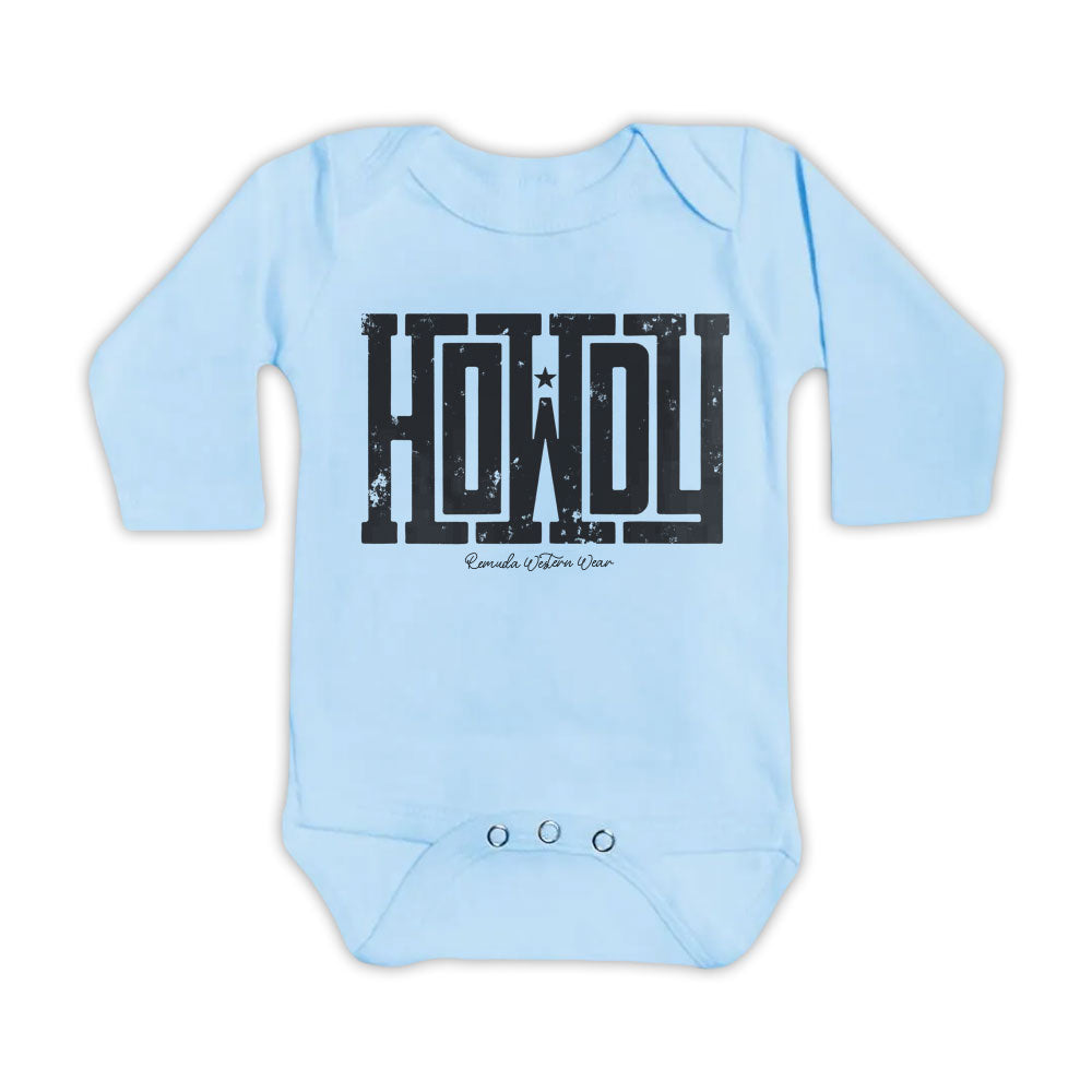 Howdy - Infant Western One Piece Romper