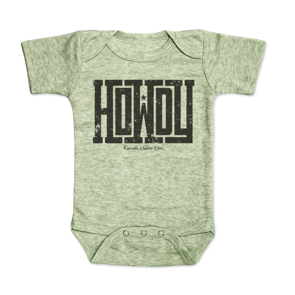 Howdy - Infant Western One Piece Romper