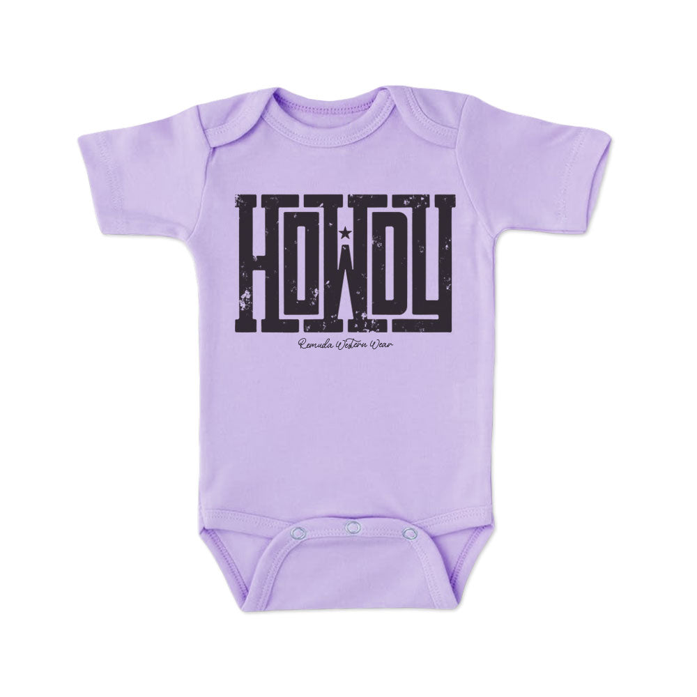 Howdy - Infant Western One Piece Romper