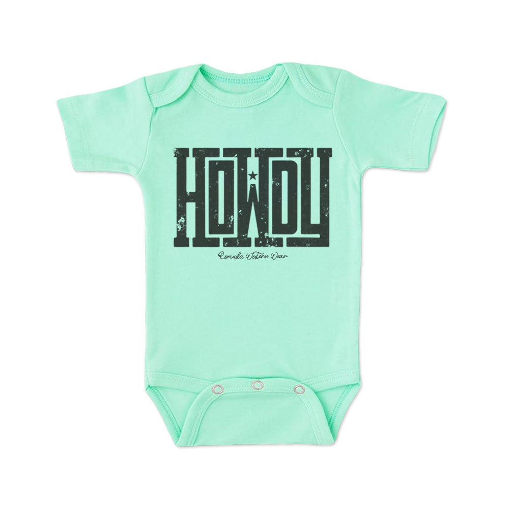 Howdy - Infant Western One Piece Romper