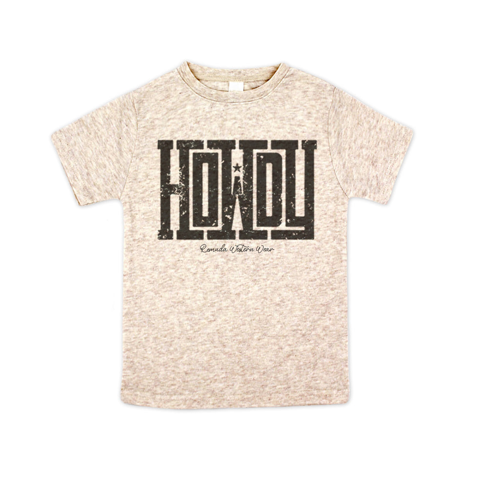 Howdy - Toddler Western Tee