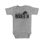 I'd Rather Be Rodeo'n - Infant Western One Piece Romper
